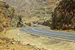 Saudi mountain pass winding highway