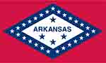 Arkansas state flag courtesy of FlagPictures.org