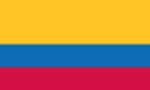 Colombia’s flag courtesy of Flagpictures.org